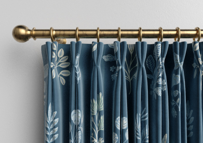 Botanical Velvet, Oceania - Made to Measure Curtains - Image 10